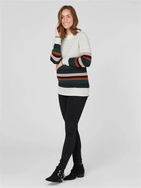 Mamalicious Kimberly Knitted Maternity Jumper – Fashionably Pregnant